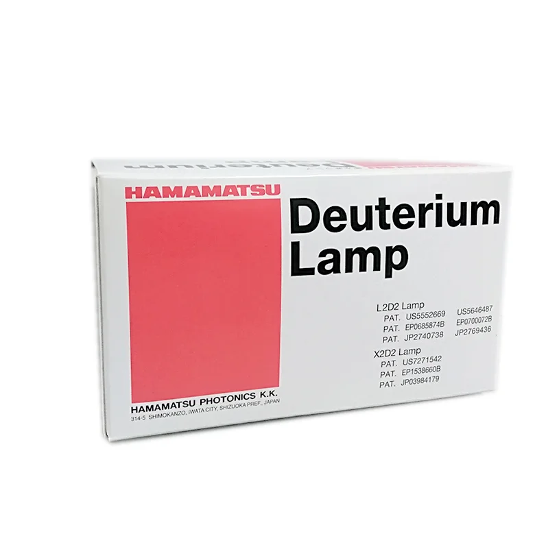 LC UV-VIS Spectrophotometers SOx NOx Analyzers Hamamatsu Brand New L2D2 Deuterium Lamps PN# L6312-53
LC UV-VIS Spectrophotometers SOx NOx Analyzers Hamamatsu Brand New L2D2 Deuterium Lamps PN# L6312-53