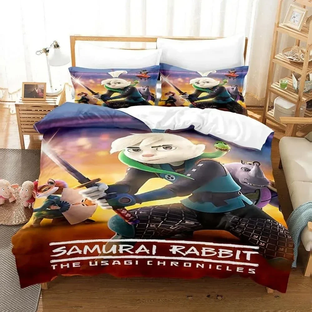 New Samurai Rabbit The Usagi Chronicles Bedding Set Single Twin Full Queen King Size Bed Set Adult Kid Bedroom Duvet cover Sets
New Samurai Rabbit The Usagi Chronicles Bedding Set Single Twin Full Queen King Size Bed Set Adult Kid Bedroom Duvet cover Sets