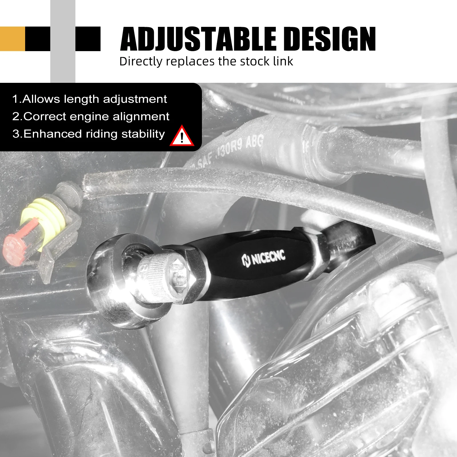 NICECNC Front Engine Mount Stabilizer Link For Harley Street Glide FLHX 09-24 Road Glide FLTRX 15-2024 Road King Tri Glide Ultra
NICECNC Front Engine Mount Stabilizer Link For Harley Street Glide FLHX 09-24 Road Glide FLTRX 15-2024 Road King Tri Glide Ultra