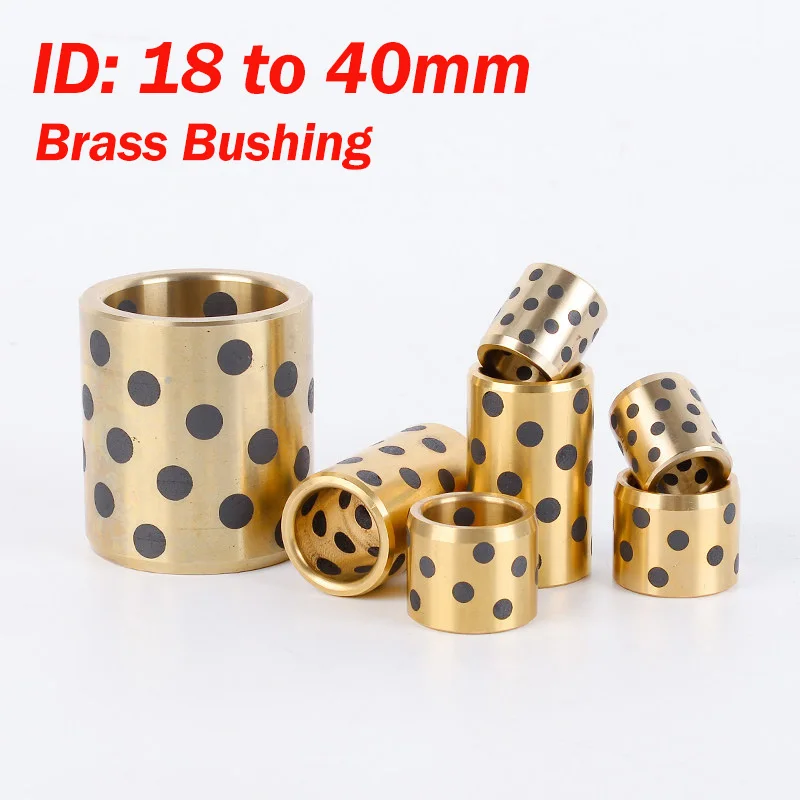 1pcs Inner dia 18/20/25/30/35/40mm Brass Bushing Oil Free Self Lubricating Copper Bushing Brass Sleeve Hollow Gasket Bracket
1pcs Inner dia 18/20/25/30/35/40mm Brass Bushing Oil Free Self Lubricating Copper Bushing Brass Sleeve Hollow Gasket Bracket