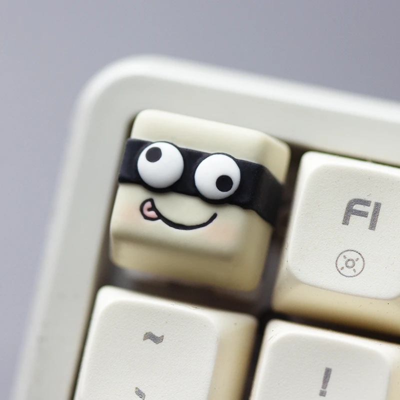 Funny Expression Anime Key Cap Resin Handmade Keyboard Caps Customized 3D Artisan Keycaps for Mechanical Keyboard Accessories
Funny Expression Anime Key Cap Resin Handmade Keyboard Caps Customized 3D Artisan Keycaps for Mechanical Keyboard Accessories