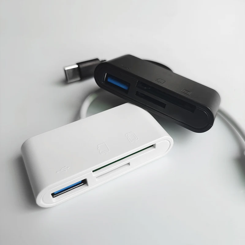1PCS USB Type C OTG Card Reader Adapter, TF SD CF Memory Card Writer For MacBook Samsung Huawei Xiaomi Smartphone Laptop
1PCS USB Type C OTG Card Reader Adapter, TF SD CF Memory Card Writer For MacBook Samsung Huawei Xiaomi Smartphone Laptop