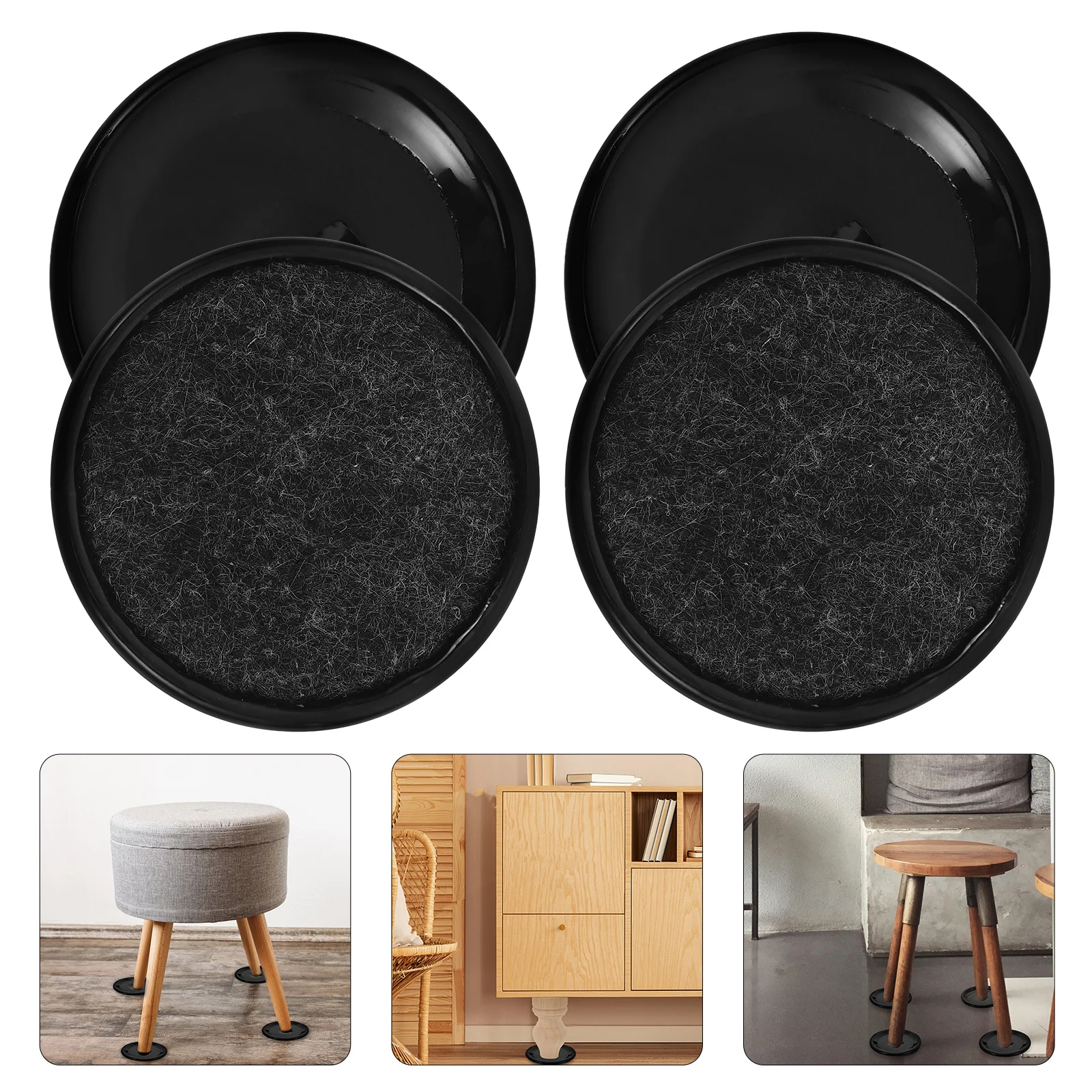 4 Pcs Furniture Leg Non-Slip Mat Wear-resistant Bed Stoppers Area Rugs Coasters for Floors Round Small Chaise Longue Couch
4 Pcs Furniture Leg Non-Slip Mat Wear-resistant Bed Stoppers Area Rugs Coasters for Floors Round Small Chaise Longue Couch