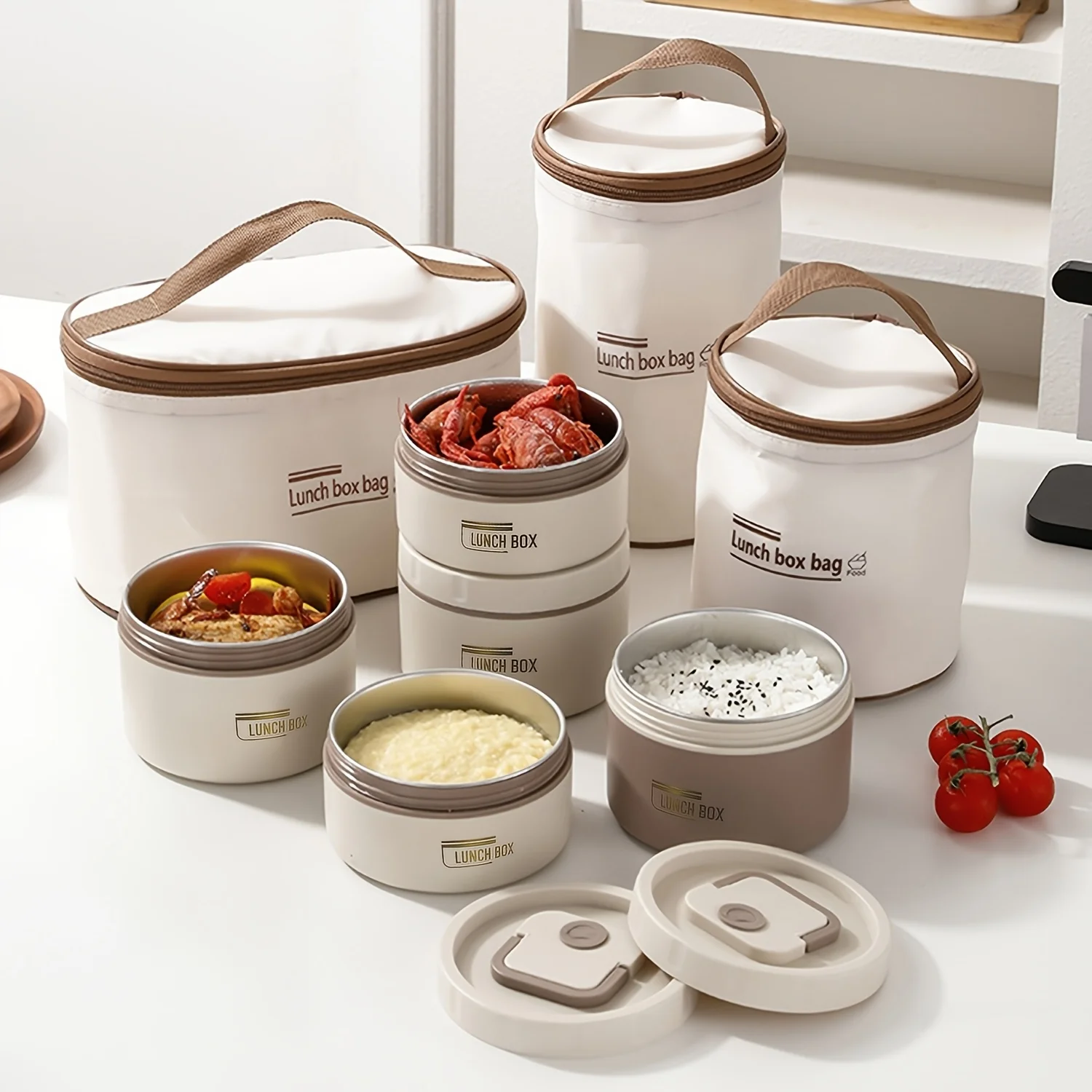 Stainless steel insulated lunch box, leak proof and sealed, simple and portable, suitable for students and office workers
Stainless steel insulated lunch box, leak proof and sealed, simple and portable, suitable for students and office workers