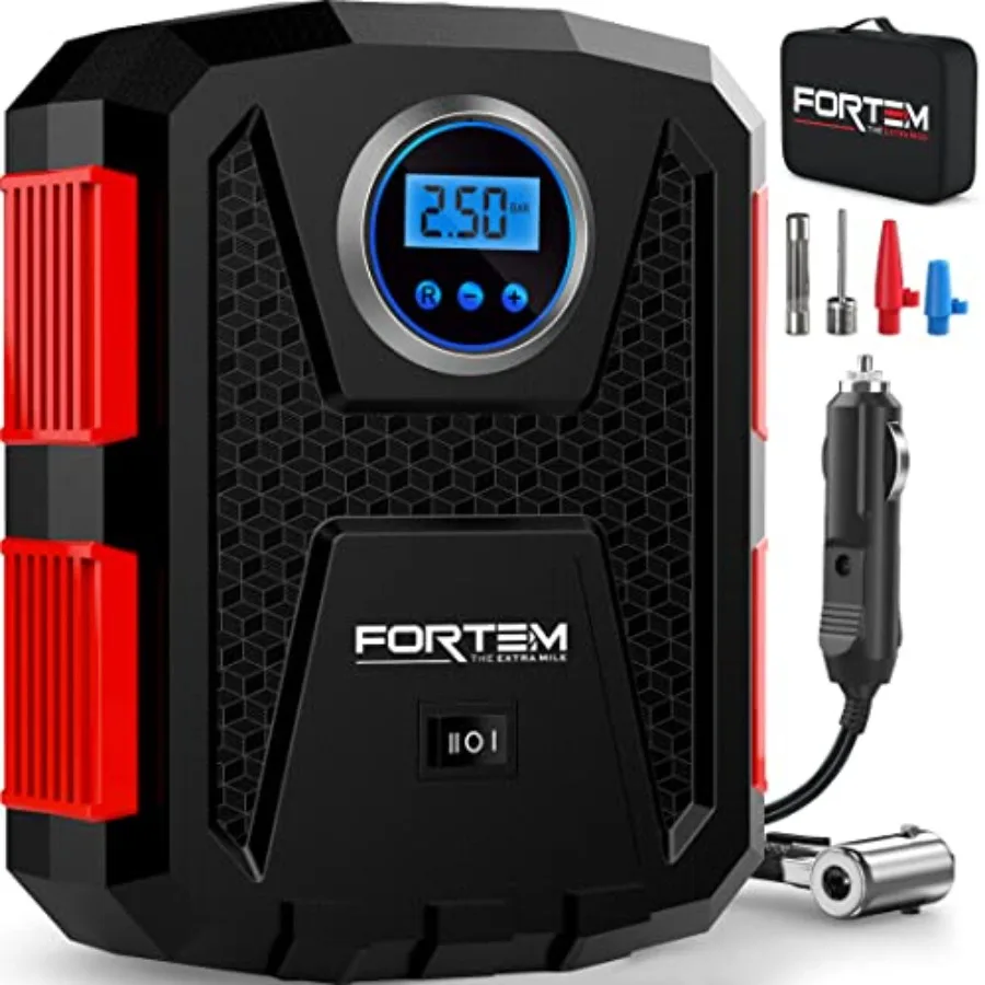Curated Picks Tire Inflator Portable Air Compressor, Air Pump for Car Tires and Bikes, Car Tire Pump w/Auto Shut Off, 50 PSI, 2
Curated Picks Tire Inflator Portable Air Compressor, Air Pump for Car Tires and Bikes, Car Tire Pump w/Auto Shut Off, 50 PSI, 2
