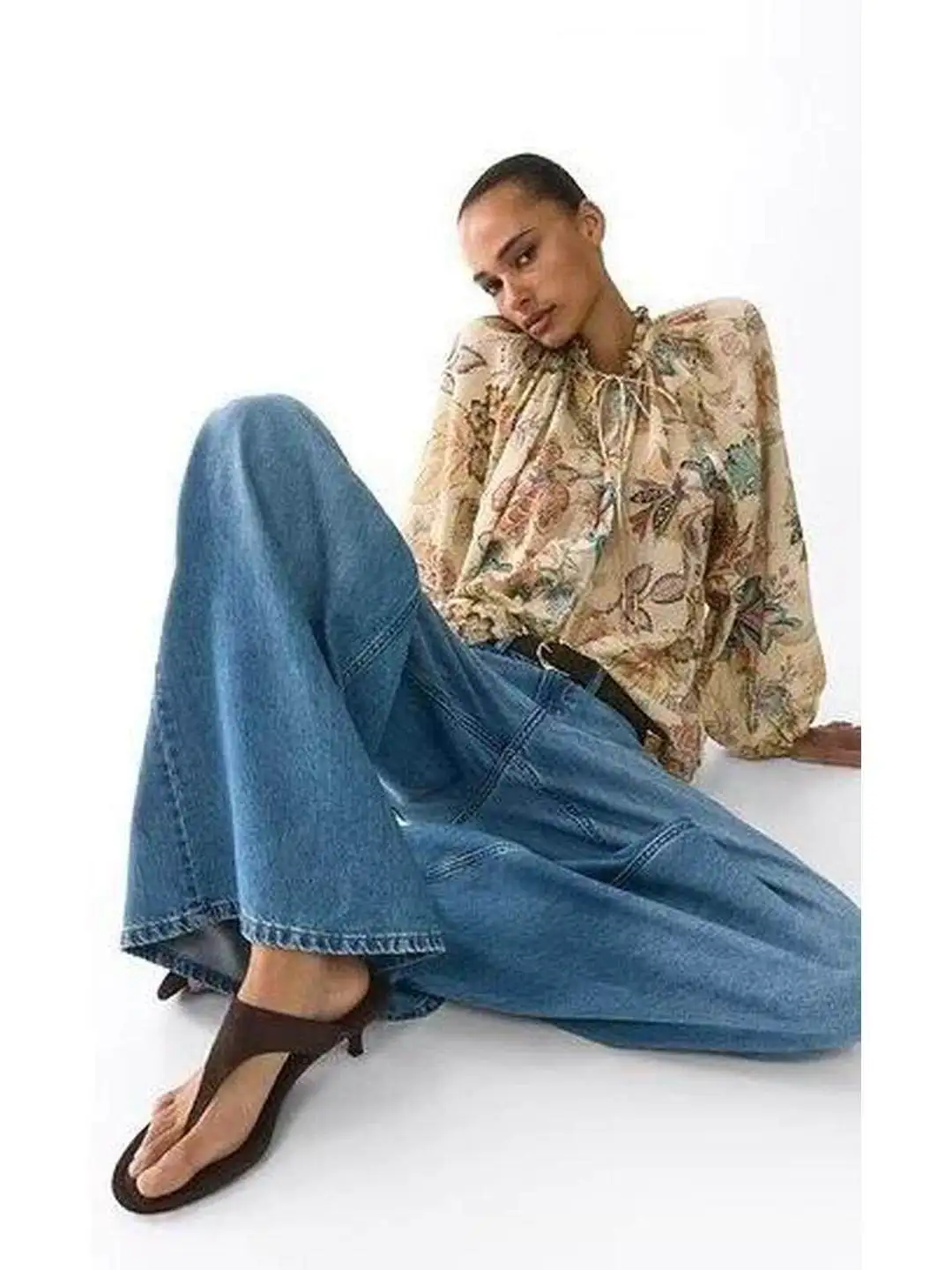 Loose Casual Retro Print Oversized Cotton Blend Long Sleeve Top Women's Shirt Comfortable Breathable Lantern Sleeve Floral Pa...
Loose Casual Retro Print Oversized Cotton Blend Long Sleeve Top Women's Shirt Comfortable Breathable Lantern Sleeve Floral Pa...