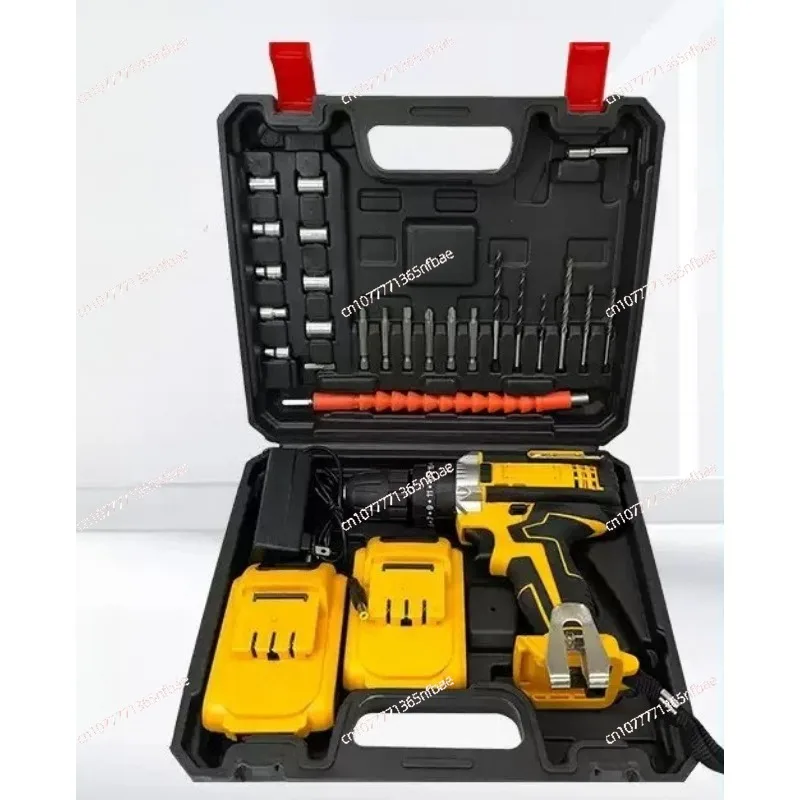 21V Lithium-Ion Drill Set: Multifunctional Cordless Kit – Hand Drill, Impact Drill for Home Use (Rechargeable)
21V Lithium-Ion Drill Set: Multifunctional Cordless Kit – Hand Drill, Impact Drill for Home Use (Rechargeable)