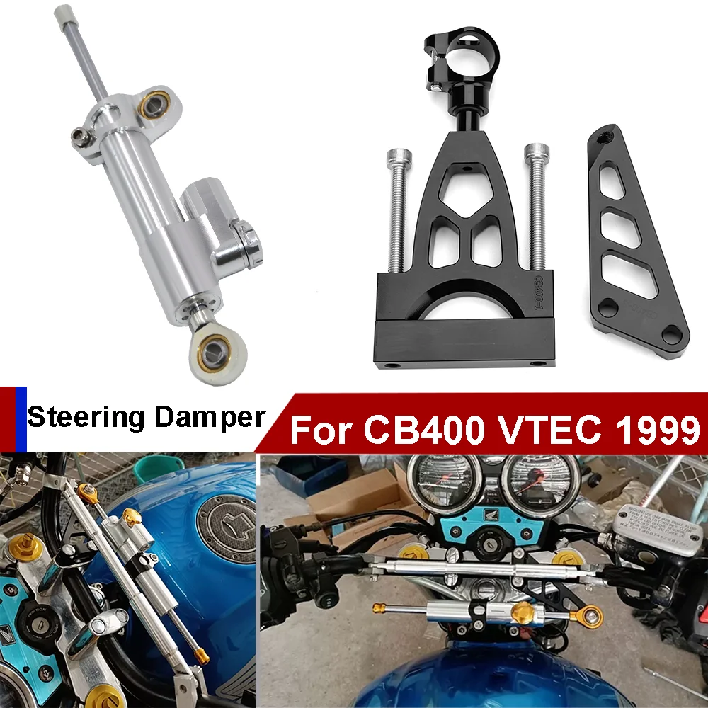 For Honda CB400 CB 400 VTEC 1999 Motorcycle Stabilizer Steering Damper Mounting Bracket
For Honda CB400 CB 400 VTEC 1999 Motorcycle Stabilizer Steering Damper Mounting Bracket