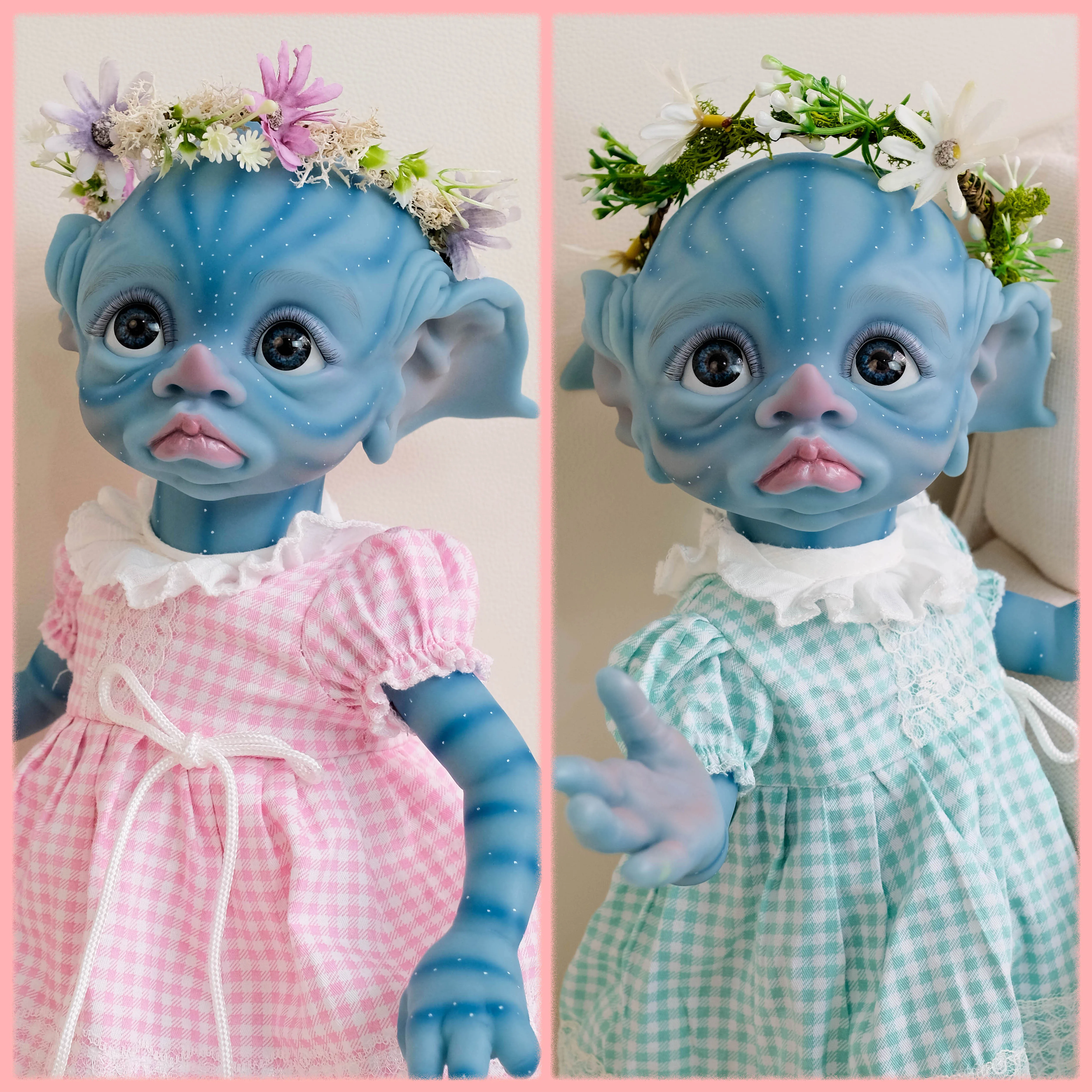 16-дюймовая кожа Tinky Blue Fairy Elf Baby уже окрашенная готовая кукла всего тела, мягкая силиконовая коллекционная художественная кукла Reborn
16-дюймовая кожа Tinky Blue Fairy Elf Baby уже окрашенная готовая кукла всего тела, мягкая силиконовая коллекционная художественная кукла Reborn