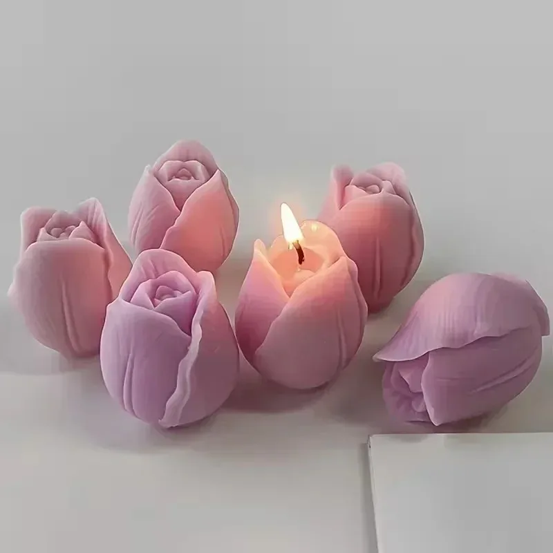 2026-6pcs Models 3D Tulip Flower Bud Silicone Candle Mold Handmade Aromatherapy Candle Soap Gypsum Resin DIY Craft Mold Latest
2026-6pcs Models 3D Tulip Flower Bud Silicone Candle Mold Handmade Aromatherapy Candle Soap Gypsum Resin DIY Craft Mold Latest