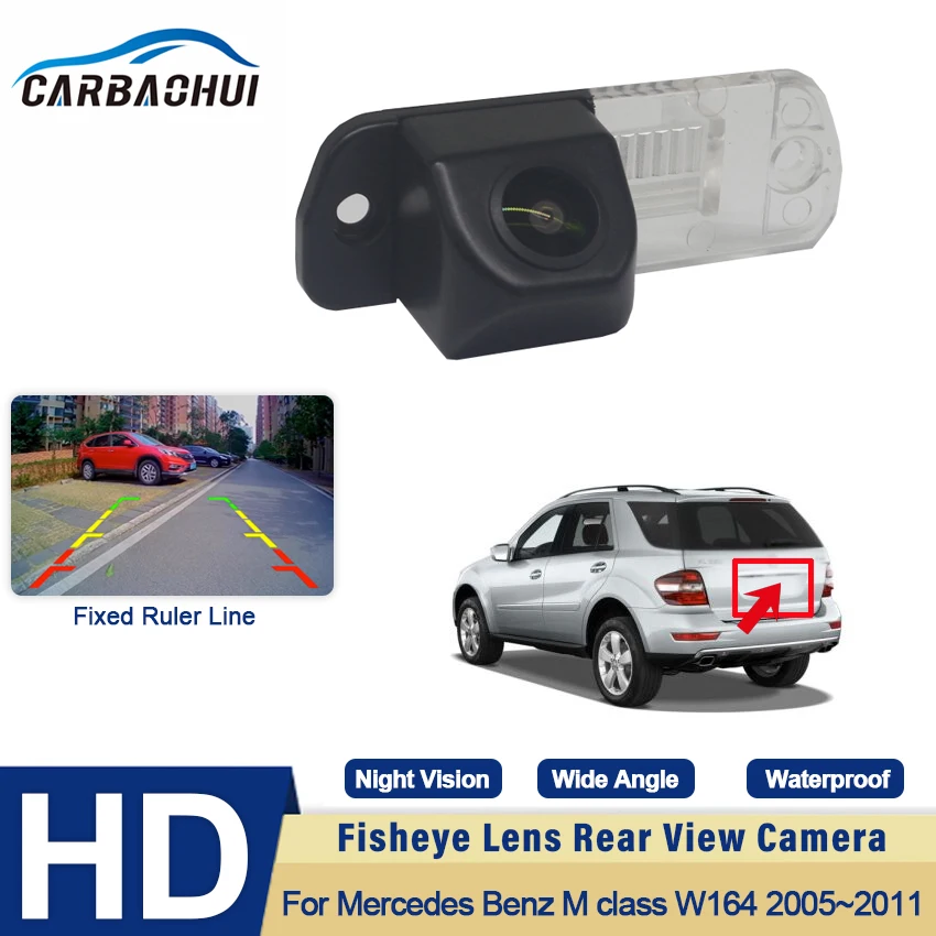 Fisheye HD Night Vision Car Rear View Backup Reverse Camera For Mercedes Benz M class W164 2005 2006 2007 2008 2009 2010 2011
Fisheye HD Night Vision Car Rear View Backup Reverse Camera For Mercedes Benz M class W164 2005 2006 2007 2008 2009 2010 2011