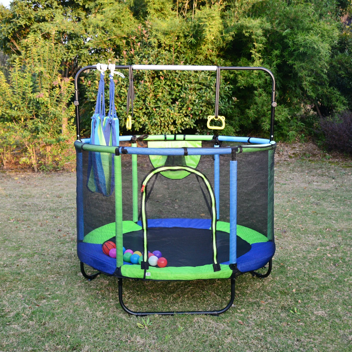 Small Indoor Trampoline Built-in Swing Backyard Kids Bounce Fitness Bed 2026
Small Indoor Trampoline Built-in Swing Backyard Kids Bounce Fitness Bed 2026