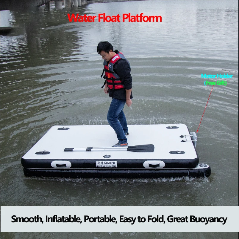 New Fishing Floating Platform with Motor Holder Set Luya Water Pontoon Boat Silent Water Magic Carpet Folding Fishing Deck Mats
New Fishing Floating Platform with Motor Holder Set Luya Water Pontoon Boat Silent Water Magic Carpet Folding Fishing Deck Mats