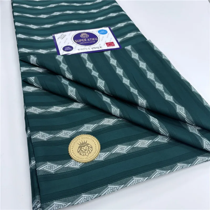 5 ярдов африканская мягкая ткань Atiku для мужского костюма, изготовление швейцарского материала, 100% хлопок для одежды Senator, часть одежды 24L39502
5 ярдов африканская мягкая ткань Atiku для мужского костюма, изготовление швейцарского материала, 100% хлопок для одежды Senator, часть одежды 24L39502