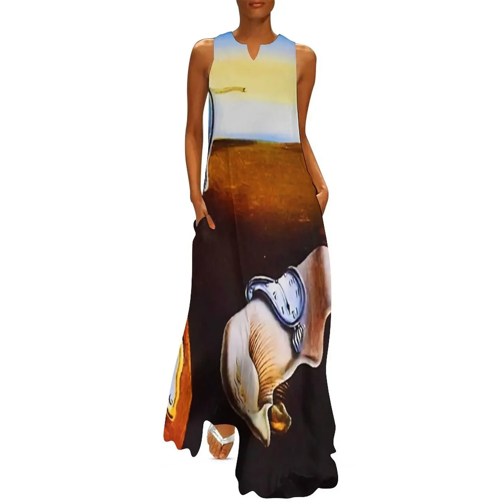 Retro Memory Salvador Dali Long Dress women's evening dresses beach outfits for women Dress
Retro Memory Salvador Dali Long Dress women's evening dresses beach outfits for women Dress