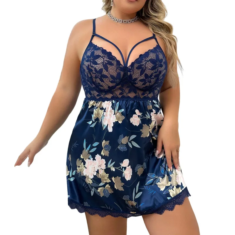 New Women's Sexy Plus Size Pushed Up Sleepdress Adult Lady Large Size Short Sleepdress XXL Teddy Babydoll Hot Nightgown
New Women's Sexy Plus Size Pushed Up Sleepdress Adult Lady Large Size Short Sleepdress XXL Teddy Babydoll Hot Nightgown