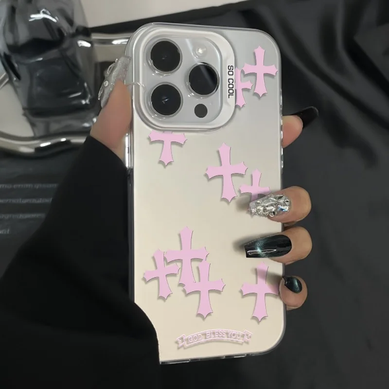 Full Screen Cross phone case for iPhone 16, 15, 14, 13, 12, 11 Pro/ Max /Plus shockproof back cover
Full Screen Cross phone case for iPhone 16, 15, 14, 13, 12, 11 Pro/ Max /Plus shockproof back cover