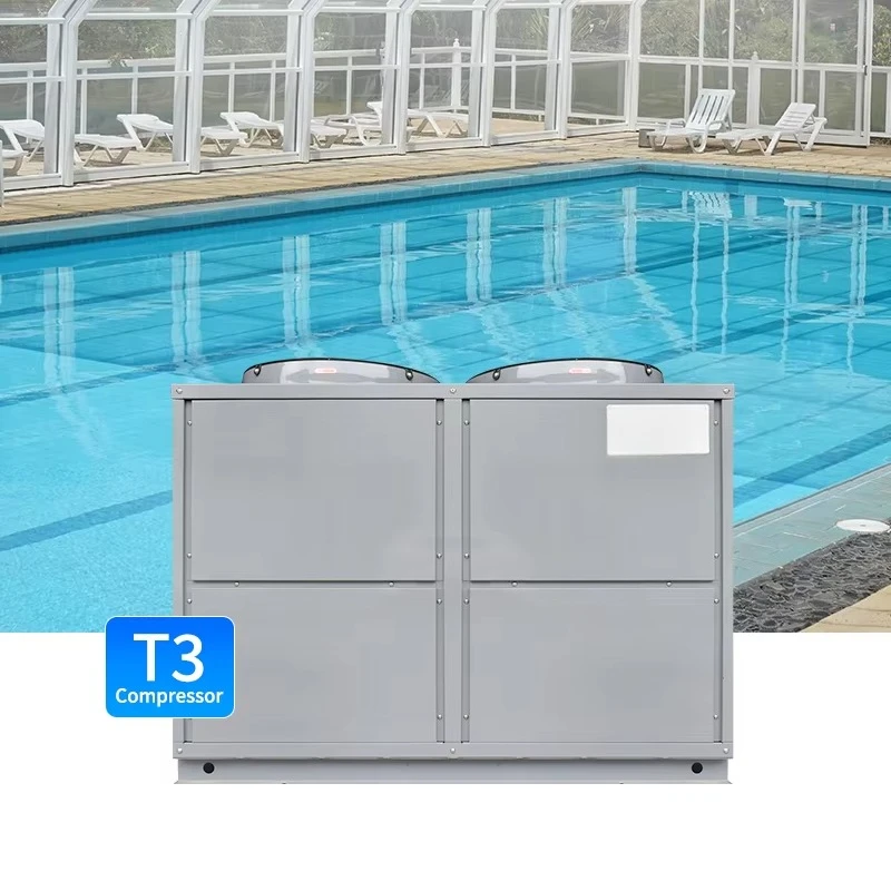 Air to Water Heat Pump Heating Cooling Commercial Pool Heater Chiller R41a ISO9001 Heat Pump
Air to Water Heat Pump Heating Cooling Commercial Pool Heater Chiller R41a ISO9001 Heat Pump