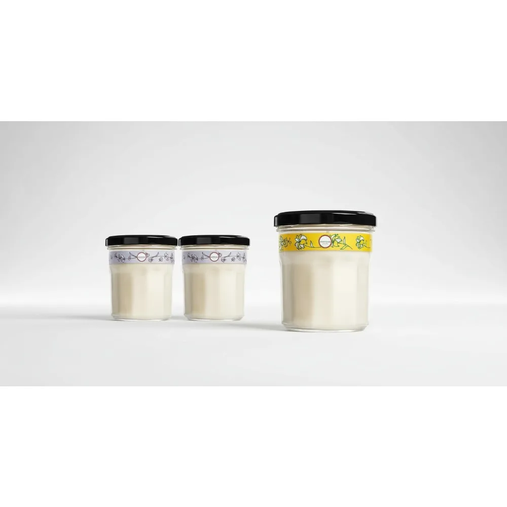 Набор соевых свечей с лавандой и жимолостью - 2 упаковки натурального воска, стойкий аромат для домашнего релаксации
Набор соевых свечей с лавандой и жимолостью - 2 упаковки натурального воска, стойкий аромат для домашнего релаксации