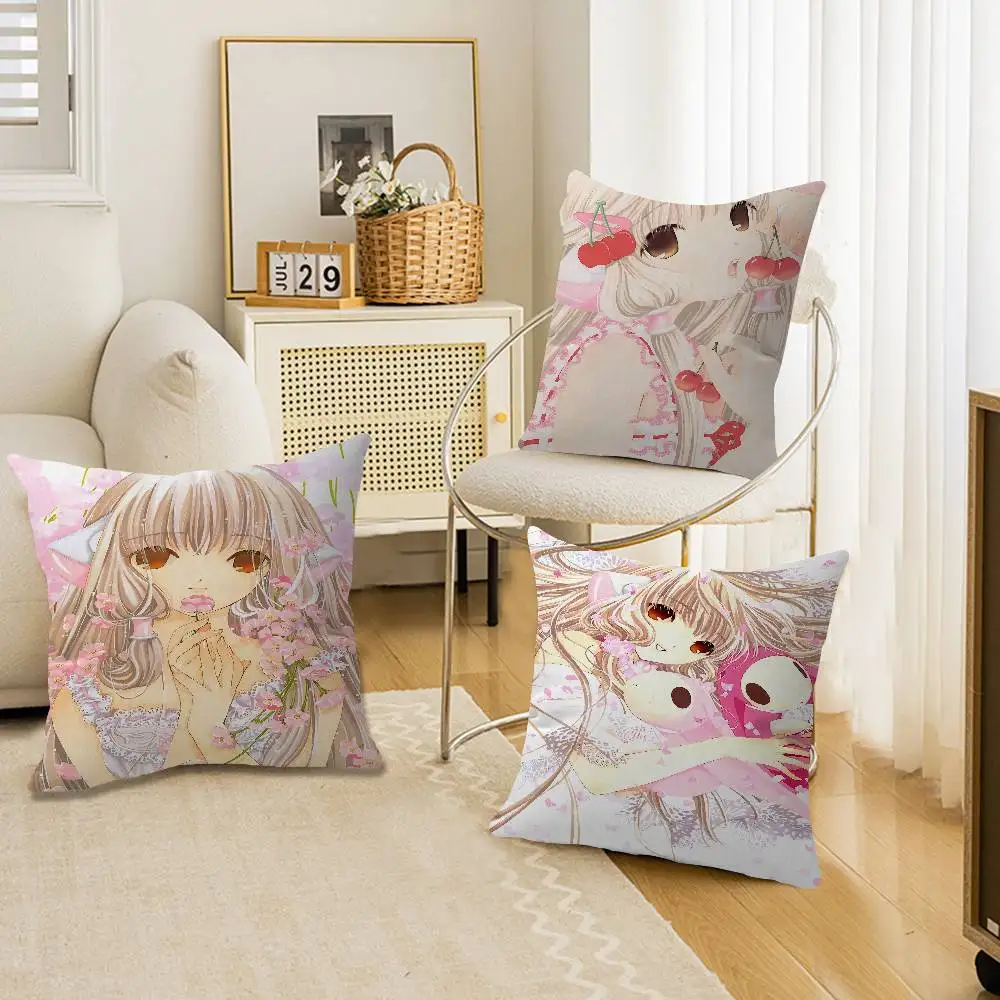 Anime C-Chobits Kawaii Girl Cushion Cover Inches Farmhouse Decor Home Throw Pillow Covers For Couch Decorations
Anime C-Chobits Kawaii Girl Cushion Cover Inches Farmhouse Decor Home Throw Pillow Covers For Couch Decorations