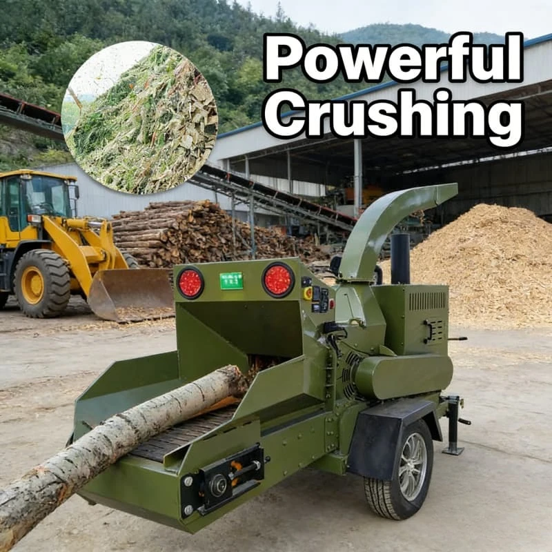 Industrial High Efficient Mobile Wood Crusher Chipper Machine Forestry Machinery Wood Chipper Customized High Quality Shredder
Industrial High Efficient Mobile Wood Crusher Chipper Machine Forestry Machinery Wood Chipper Customized High Quality Shredder