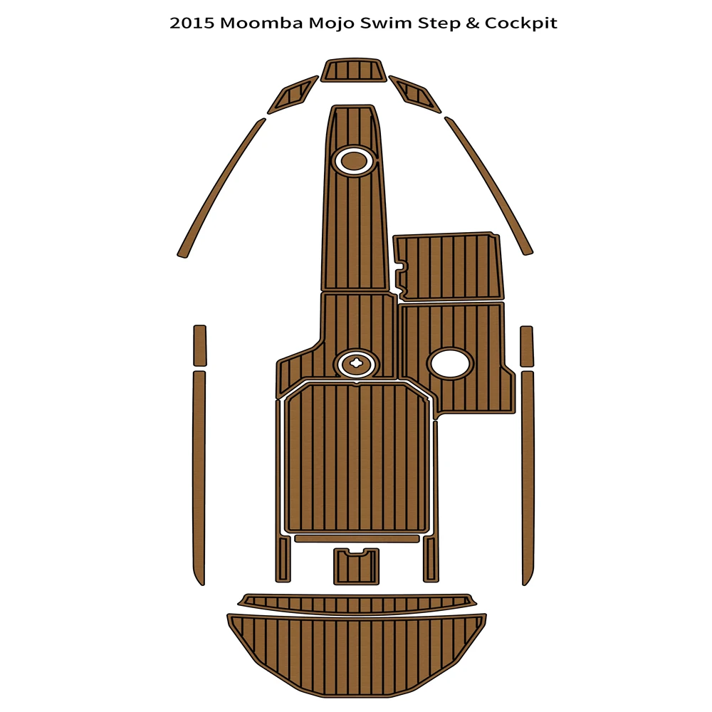 Swim Step Cockpit Mat Boat EVA Foam Faux Teak Deck Flooring Pad For 2015 Moomba Mojo
Swim Step Cockpit Mat Boat EVA Foam Faux Teak Deck Flooring Pad For 2015 Moomba Mojo