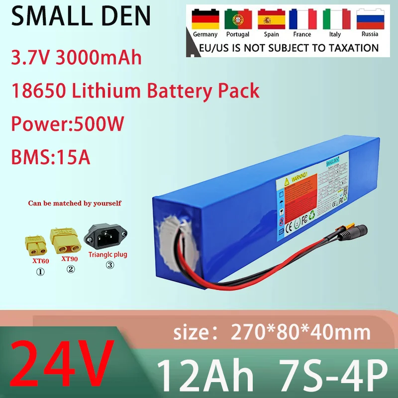 Литиевый аккумулятор, 24 В, 12 Ач, 7S4P, 18650, 15 А, BMS, 100-500 Вт, мощная аккумуляторная батарея, 29,4 В, зарядное устройство 3 А, новый
Литиевый аккумулятор, 24 В, 12 Ач, 7S4P, 18650, 15 А, BMS, 100-500 Вт, мощная аккумуляторная батарея, 29,4 В, зарядное устройство 3 А, новый