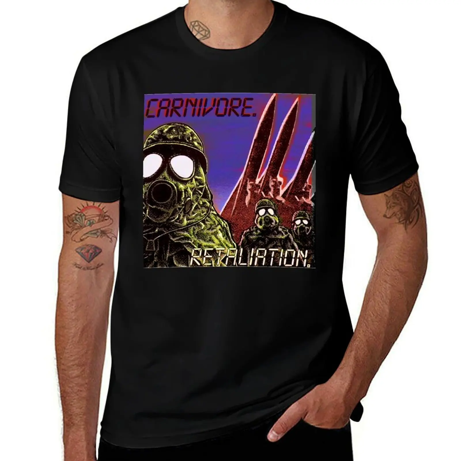 CARNIVORE - RETALIATION T-Shirt fashion shirts funny gifts blue lock plus size men clothing
CARNIVORE - RETALIATION T-Shirt fashion shirts funny gifts blue lock plus size men clothing