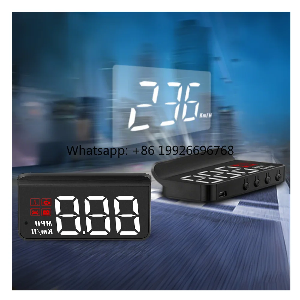 Проекционный дисплей M3 Auto HUD 2 на лобовое стекло автомобиля: спидометр, сигнализация, электронные аксессуары
Проекционный дисплей M3 Auto HUD 2 на лобовое стекло автомобиля: спидометр, сигнализация, электронные аксессуары