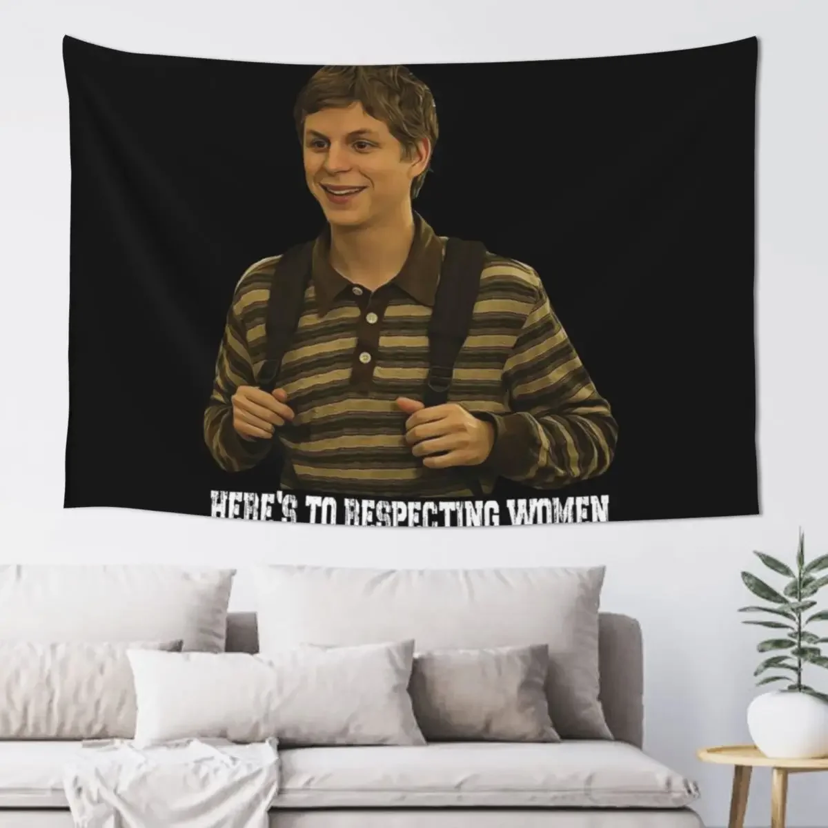 Superbad - Here's To Respecting Women Tapestry Mushroom Wallpaper Bedroom Room Decor Tapestry
Superbad - Here's To Respecting Women Tapestry Mushroom Wallpaper Bedroom Room Decor Tapestry
