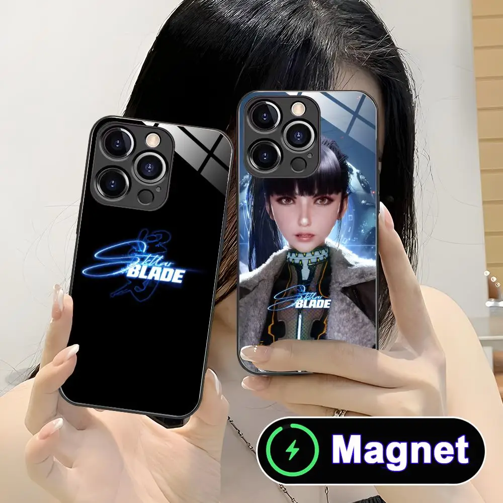 Stellar Game Blade Phone Case for iPhone 17 16 15 14 13 12 11 Air Pro Max Plus Mini Glass Magnet Cover
Stellar Game Blade Phone Case for iPhone 17 16 15 14 13 12 11 Air Pro Max Plus Mini Glass Magnet Cover