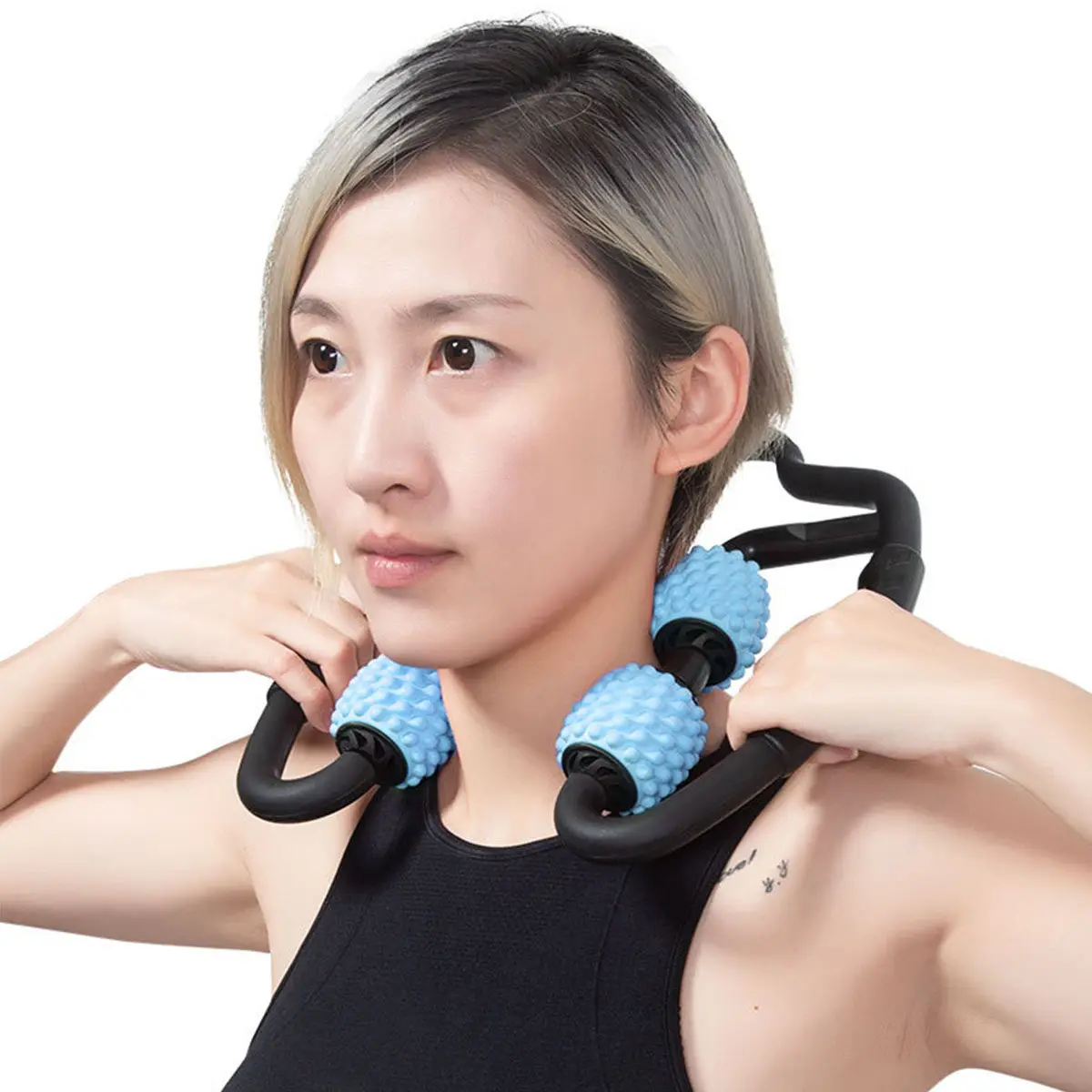 Muscle Relaxer Adjustable Elastic Bracket Portable Massage Roller For Calf Leg Slimming Recovery Handheld Massager Roller
Muscle Relaxer Adjustable Elastic Bracket Portable Massage Roller For Calf Leg Slimming Recovery Handheld Massager Roller