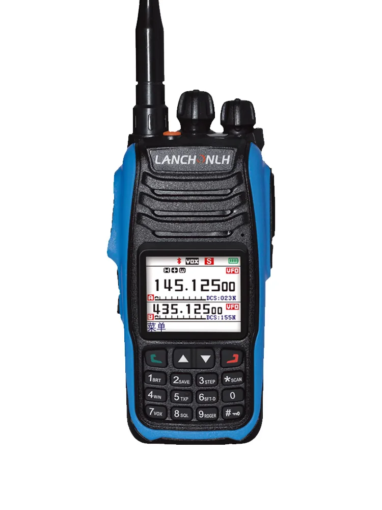 LANCHONLH HG-UV79 Bluetooth Walkie Talkie 10W Amateur Ham Radio Station with Air Band Receive Color LCD Finger PTT Motorcycle
LANCHONLH HG-UV79 Bluetooth Walkie Talkie 10W Amateur Ham Radio Station with Air Band Receive Color LCD Finger PTT Motorcycle