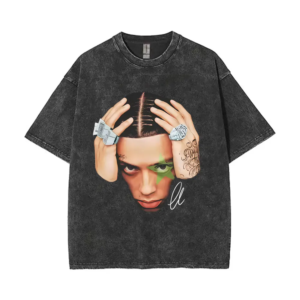 Washed Vintage Rapper Central Cee Face Graphic T Shirts Men Hip Hop Fashion Oversized T-shirt Male Casual Cotton Retro T-shirts
Washed Vintage Rapper Central Cee Face Graphic T Shirts Men Hip Hop Fashion Oversized T-shirt Male Casual Cotton Retro T-shirts