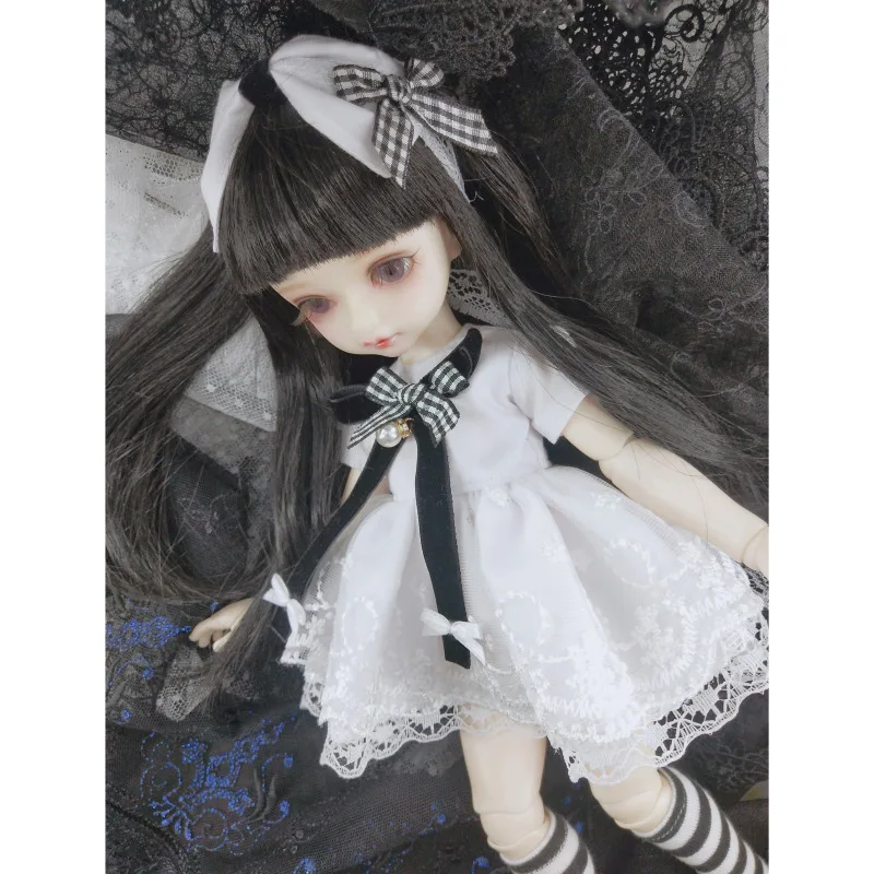 Комплект одежды для куклы BJD, размер 1/6, одежда для девочек bjd, милая белая юбка 1/6, аксессуары для фотографий (три точки)
Комплект одежды для куклы BJD, размер 1/6, одежда для девочек bjd, милая белая юбка 1/6, аксессуары для фотографий (три точки)