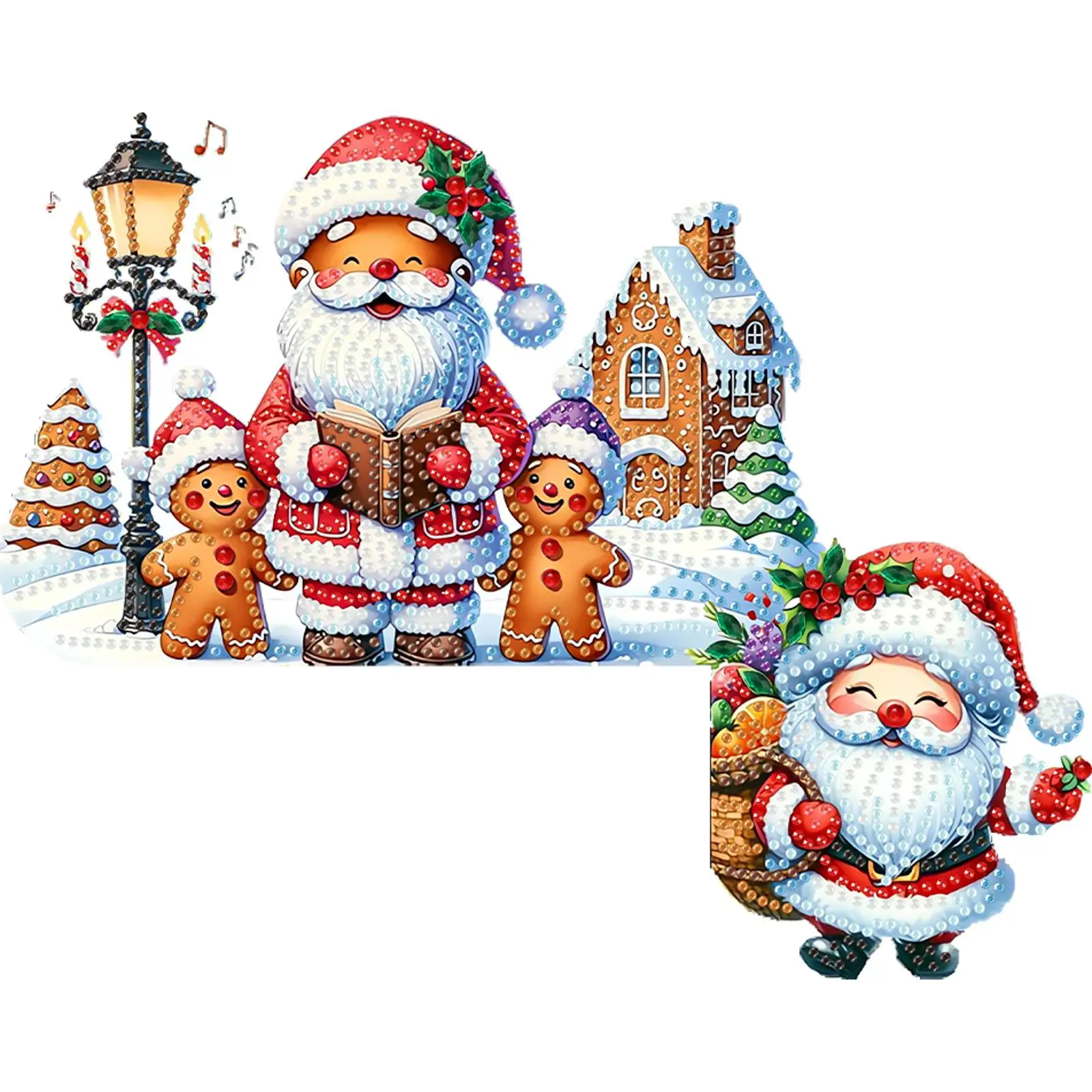 DIY Xmas Diamond Painting Wooden Door Decoration for Feiend Gifts (Santa Claus) (B)
DIY Xmas Diamond Painting Wooden Door Decoration for Feiend Gifts (Santa Claus) (B)