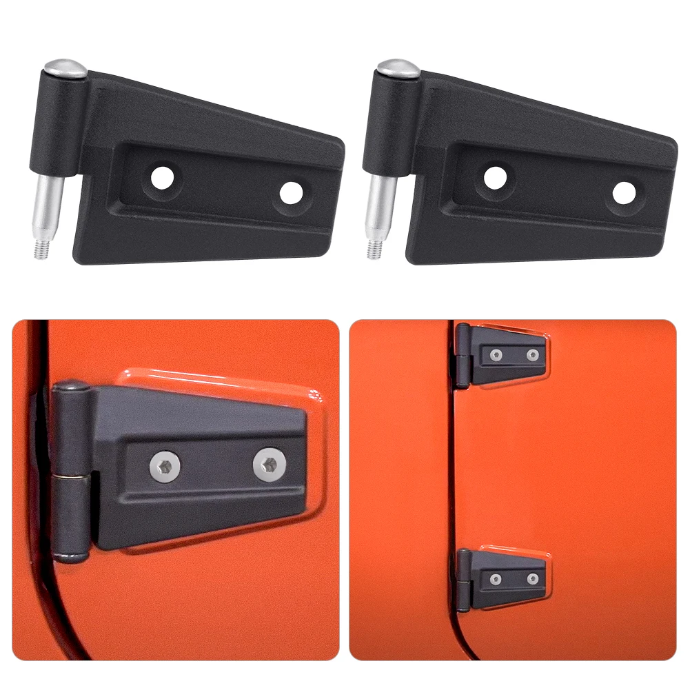 Door Hinge Covers Protector Trim Kit For Jeep Wrangler JK 4-Door 2007-2018 Sports Accessories Set of 8 Heavy Black
Door Hinge Covers Protector Trim Kit For Jeep Wrangler JK 4-Door 2007-2018 Sports Accessories Set of 8 Heavy Black