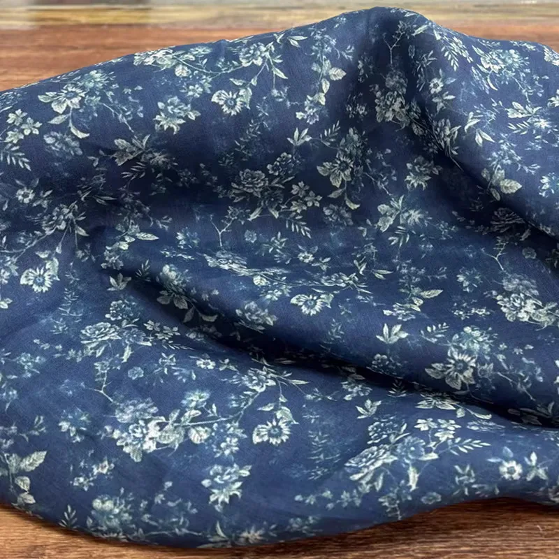 1yard High end pure ramie tecidos fabric for clothing blue Plant flowers printing telas shirt dress cheongsam fabric
1yard High end pure ramie tecidos fabric for clothing blue Plant flowers printing telas shirt dress cheongsam fabric
