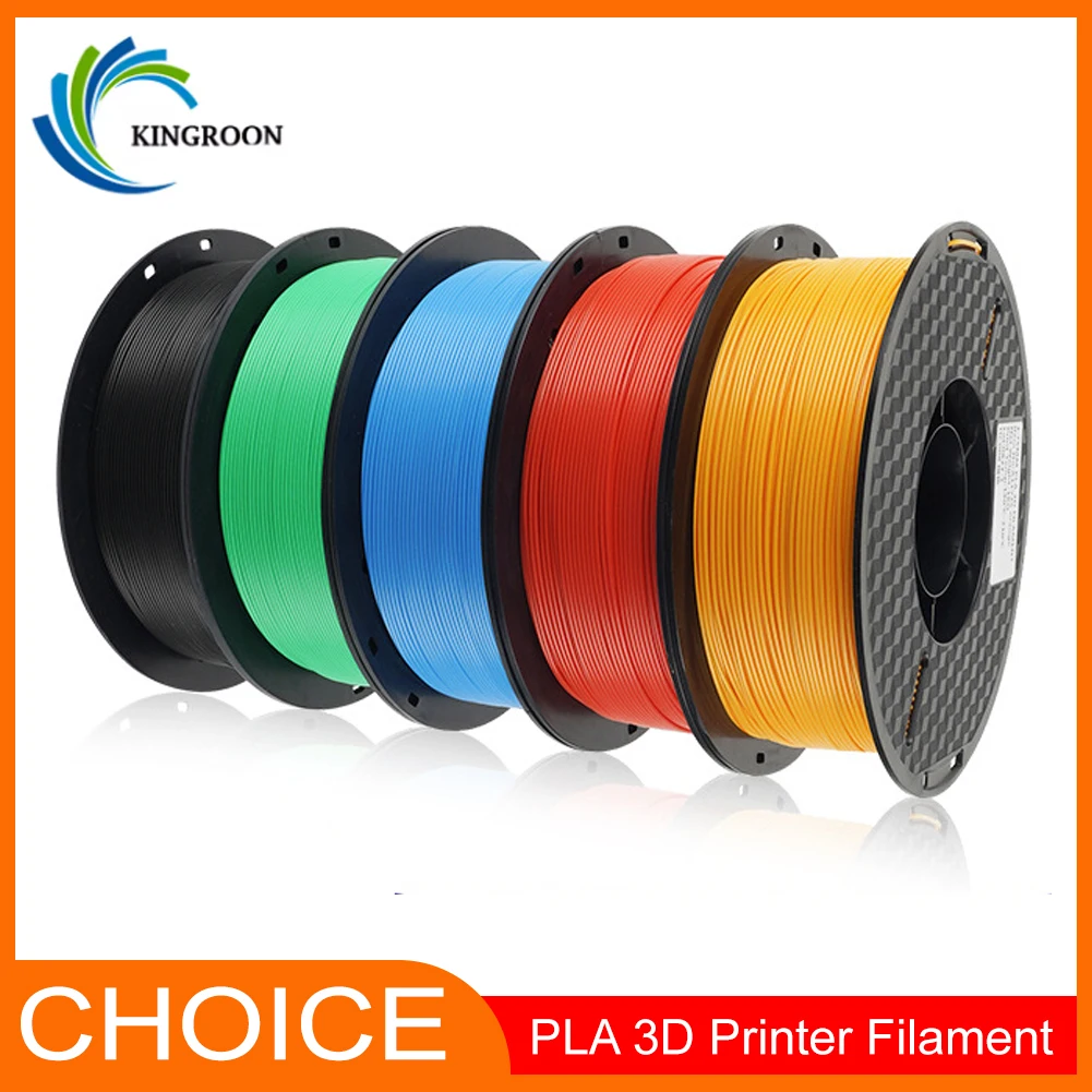 Нить для 3D-принтера KINGROON PLA 1,75 мм, 1 кг, высокая точность ± 0,02 мм, не спутывается, совместима с большинством 3D-принтеров FDM
Нить для 3D-принтера KINGROON PLA 1,75 мм, 1 кг, высокая точность ± 0,02 мм, не спутывается, совместима с большинством 3D-принтеров FDM