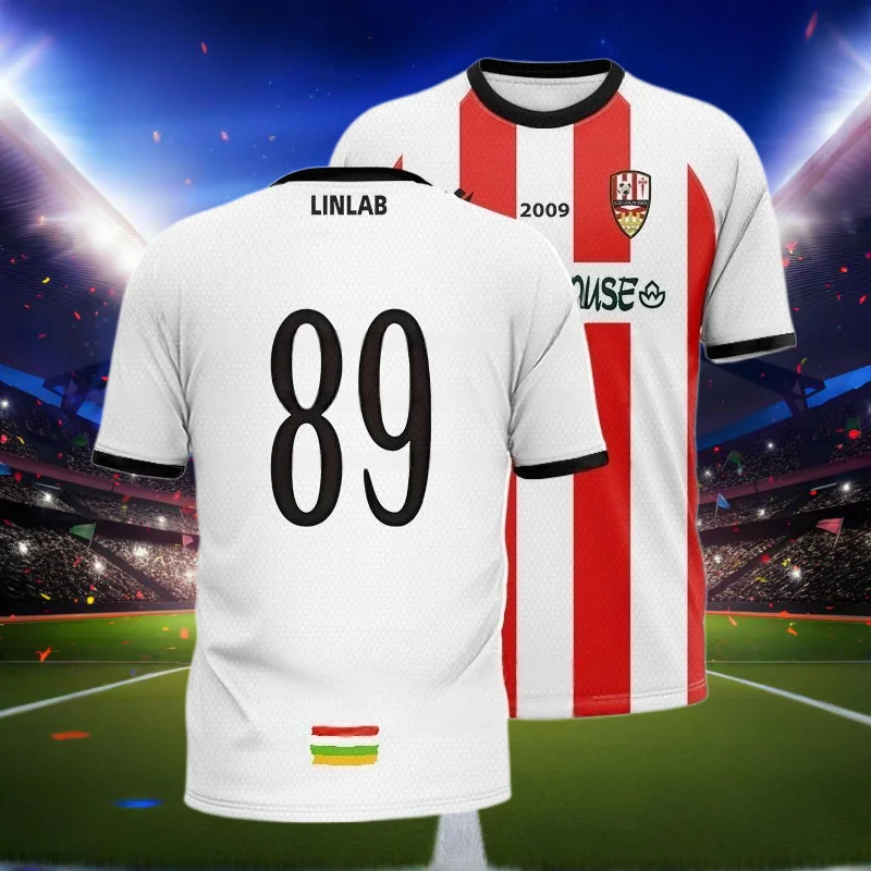 2025 HD Printed Sports T-Shirt Men's Summer Breathable Short Sleeve Loose Casual Shirt Outdoor Team Sports Top
2025 HD Printed Sports T-Shirt Men's Summer Breathable Short Sleeve Loose Casual Shirt Outdoor Team Sports Top