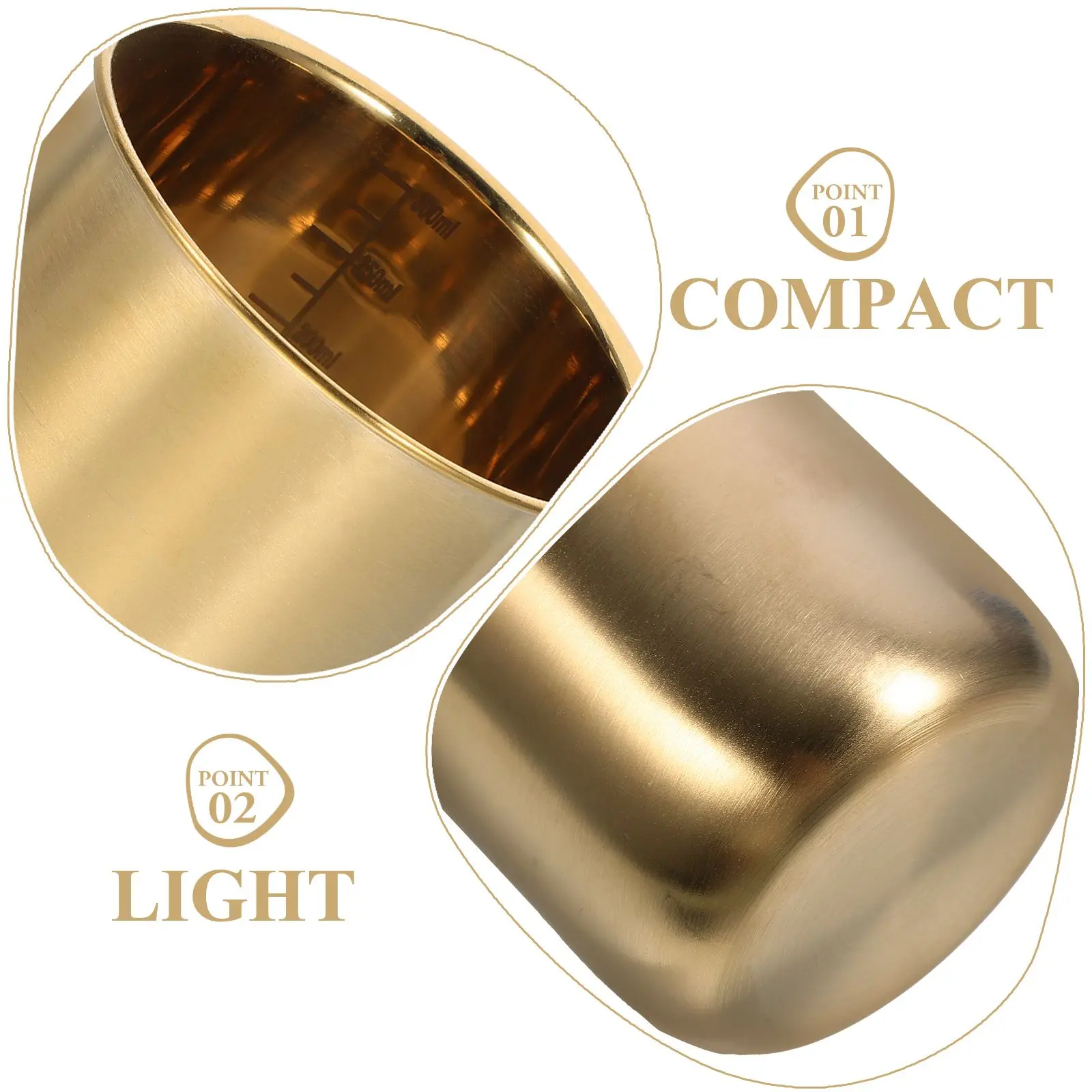 Stainless Steel Cup 300ML Large Capacity Rice Kitchen Holder Flour Porridge Soup Metal Rice Container Container
Stainless Steel Cup 300ML Large Capacity Rice Kitchen Holder Flour Porridge Soup Metal Rice Container Container