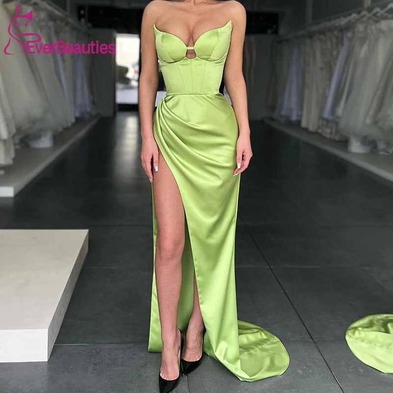 Mermaid Long Evening Dresses 2022 Party Dresses for Women Satin Sweetheart Vestidos Elegantes Para Mujer Robe De Soirée Femme
Mermaid Long Evening Dresses 2022 Party Dresses for Women Satin Sweetheart Vestidos Elegantes Para Mujer Robe De Soirée Femme