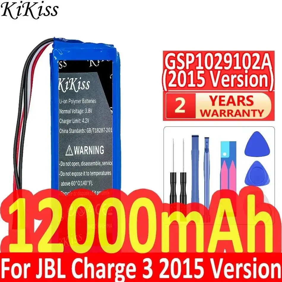 Reliable Replacement 12350mAh For Jbl Charge 2 Plus 3 2015 Version GSP1029102R P763098 Speaker 2+ Speaker Battery
Reliable Replacement 12350mAh For Jbl Charge 2 Plus 3 2015 Version GSP1029102R P763098 Speaker 2+ Speaker Battery