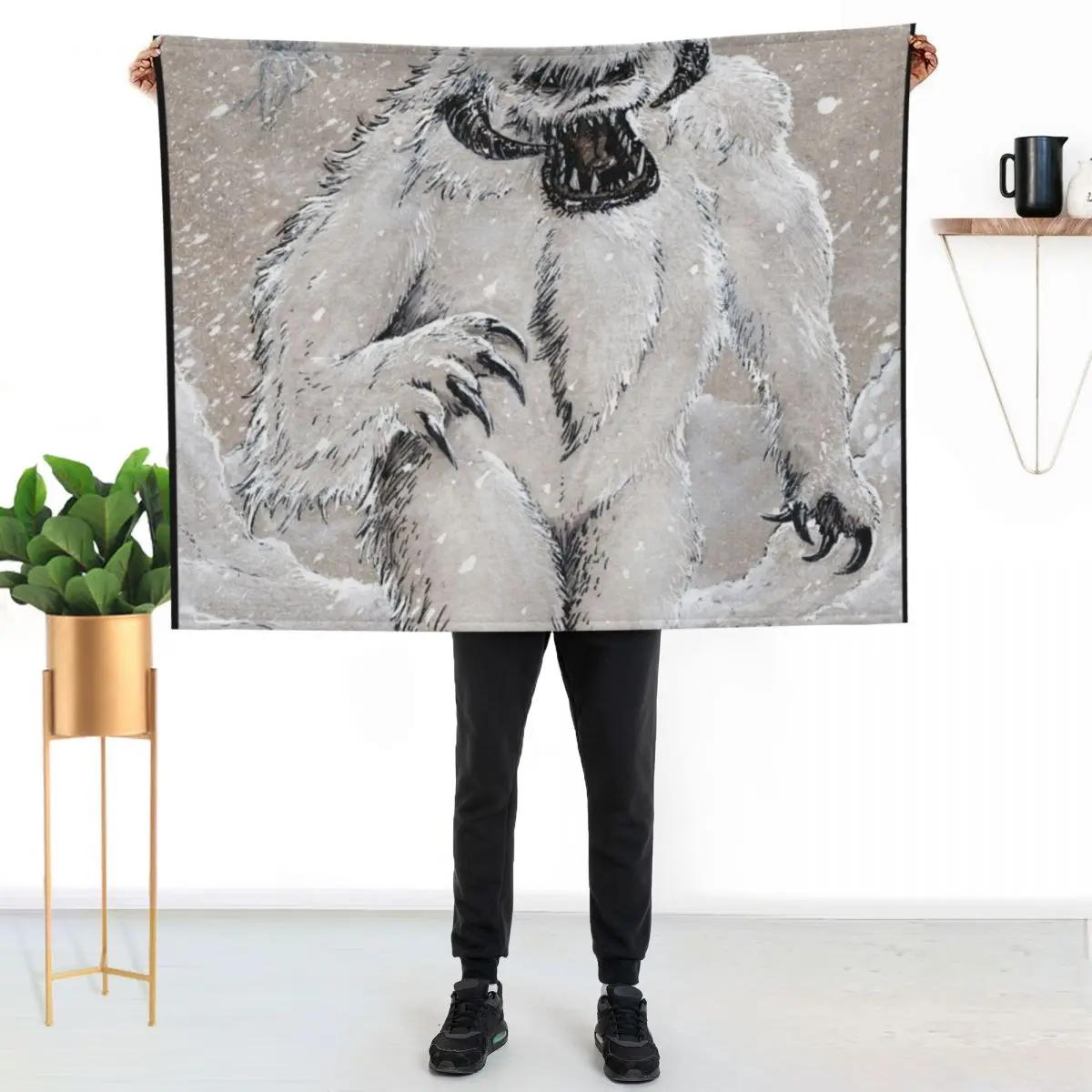 Wampa Throw Blanket Anti Shedding Soft Fuzzy Blanket for Home
Wampa Throw Blanket Anti Shedding Soft Fuzzy Blanket for Home
