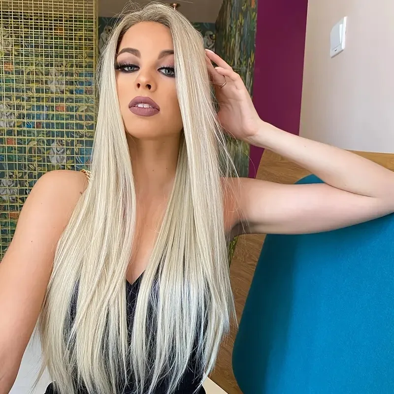 synthetic Wigs-Golden Straight Hair Full Headpiece for Women.It is an excellent holiday gift for girlfriends,friends and family.
synthetic Wigs-Golden Straight Hair Full Headpiece for Women.It is an excellent holiday gift for girlfriends,friends and family.