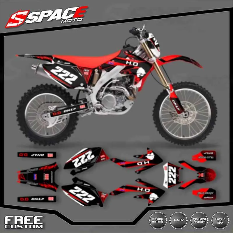 SPACE Custom Motorcycle Graphics Background Decal for HONDA CRF450X 2005 2006 2007 CRF 450X 2008-2018 Decals Stickers Kits 05
SPACE Custom Motorcycle Graphics Background Decal for HONDA CRF450X 2005 2006 2007 CRF 450X 2008-2018 Decals Stickers Kits 05