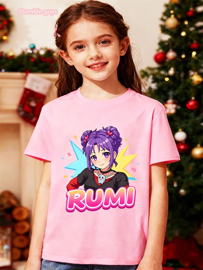 Summer Casual Kpop T Shirt For Girls Cute Idol Group Print Short Sleeve Anime Clothes Soft Breathable Kids Fashion Tee Tops
Summer Casual Kpop T Shirt For Girls Cute Idol Group Print Short Sleeve Anime Clothes Soft Breathable Kids Fashion Tee Tops