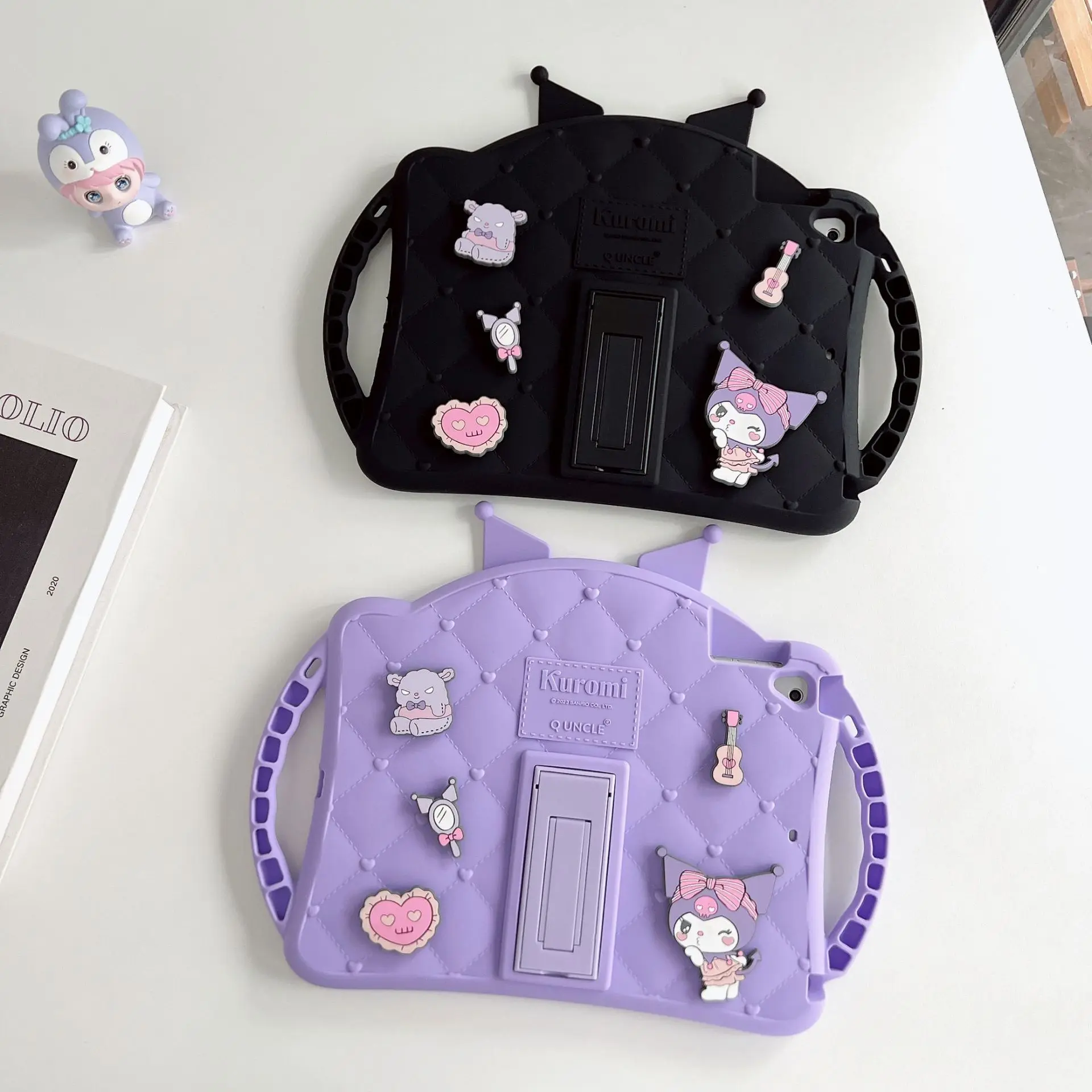 Cartoon Kuromi For iPad 7/8/9th 10.2 10th Gen Case For IPad Air 3 4 5 10.9 2022 Pro 11 9.7 Mini 6 Silicone Stand Kids Cover
Cartoon Kuromi For iPad 7/8/9th 10.2 10th Gen Case For IPad Air 3 4 5 10.9 2022 Pro 11 9.7 Mini 6 Silicone Stand Kids Cover