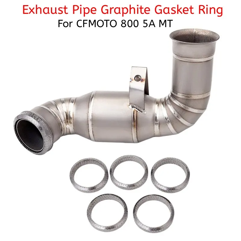 Motorcycle Exhaust Pipe Graphite Gasket For CFMOTO 800MT 5A Link Pipe Gasket Escape Original For DUKE 690 790 890 ADV R Rally
Motorcycle Exhaust Pipe Graphite Gasket For CFMOTO 800MT 5A Link Pipe Gasket Escape Original For DUKE 690 790 890 ADV R Rally