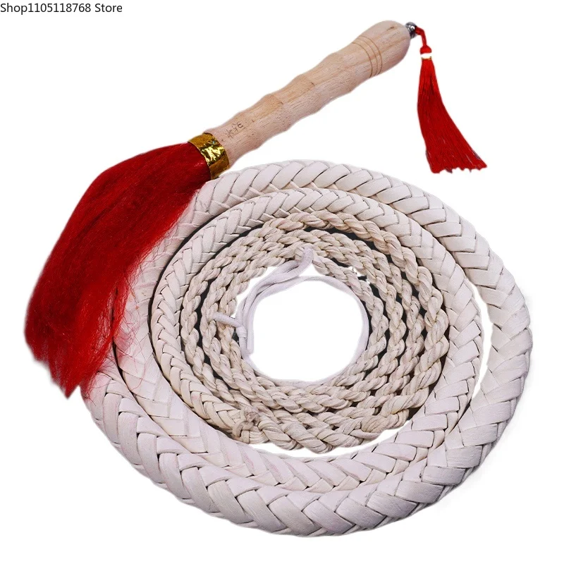 High-quality Leather Whip Martial Arts Fitness Tools Outdoor Toys Adult Leather Whip for Physical Exercise
High-quality Leather Whip Martial Arts Fitness Tools Outdoor Toys Adult Leather Whip for Physical Exercise